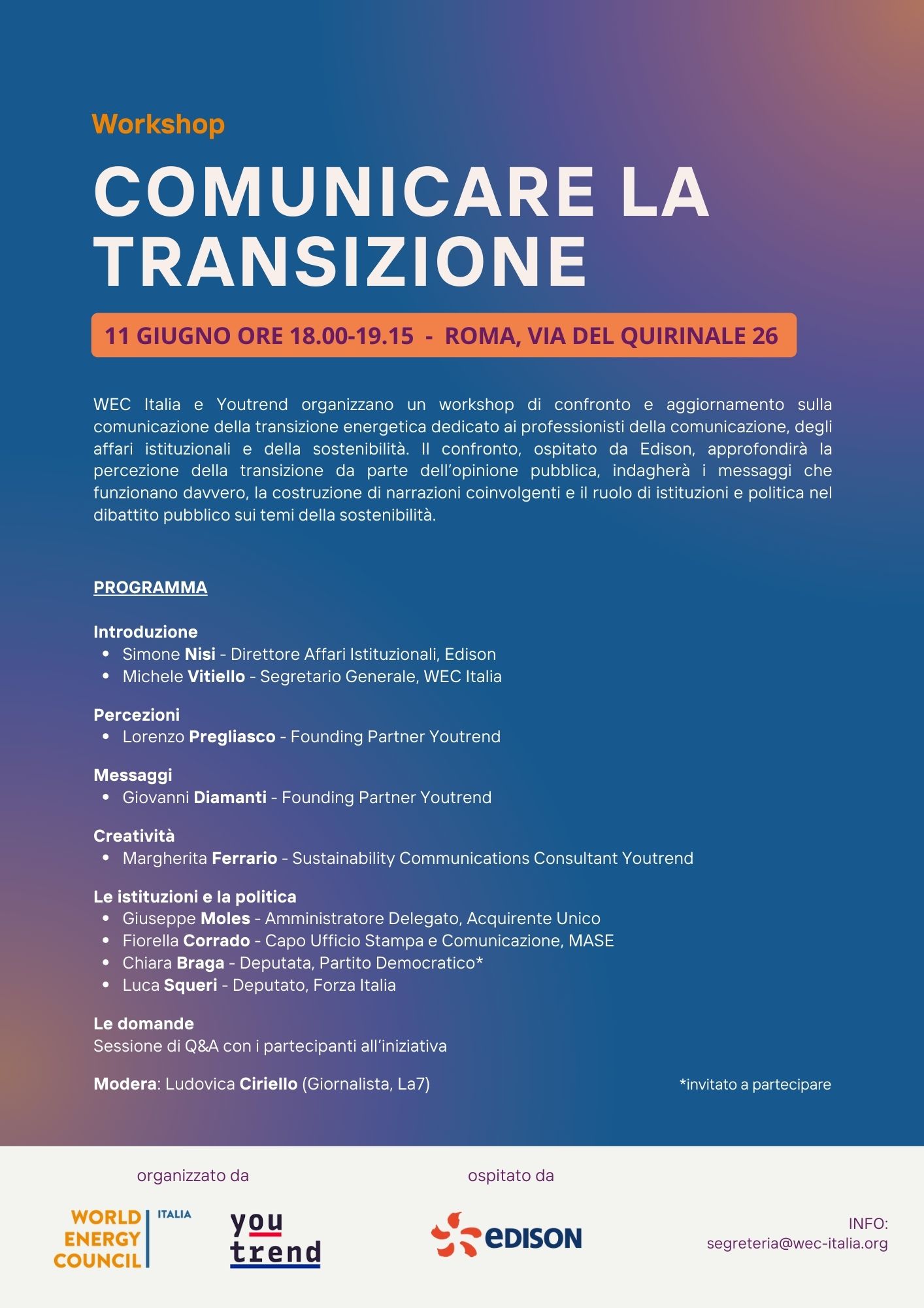 Comunicare la transizione